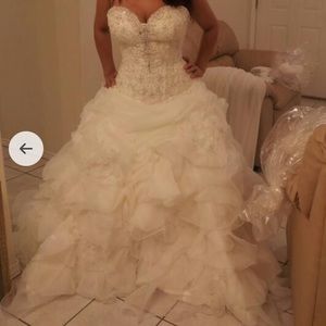 Beautiful never worn allure C170 wedding dress